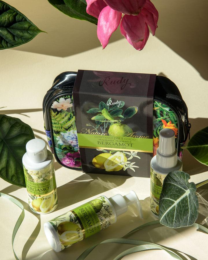 Rudy Profumi Pochette con Bagno & Doccia Schiuma Crema Corpo Acqua Profumata 100 mLNature&AromeLinea Bergamot Outlet