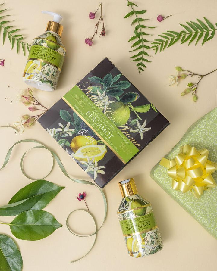 Rudy Profumi Scatola regalo con Crema Corpo & Mani + Bagno & Doccia Schiuma 250 mLNature&AromeLinea Bergamot Hotsell
