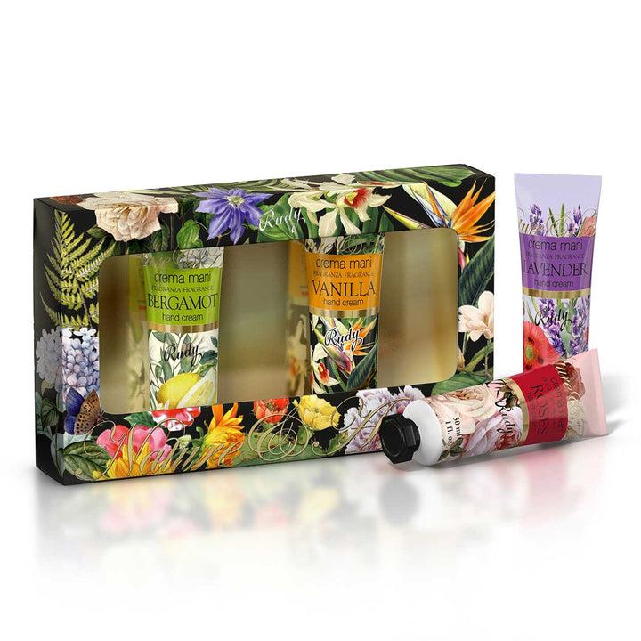 Rudy Profumi Confezione regalo 4 Creme Mani da 30 mLNature&AromeFragranze assortite 2025