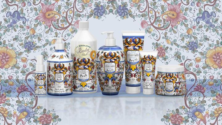 Rudy Profumi Bagno docciashiuma da 100 mLfico nero e rosa biancaLinea Amalfi Saldi Di Fabbrica